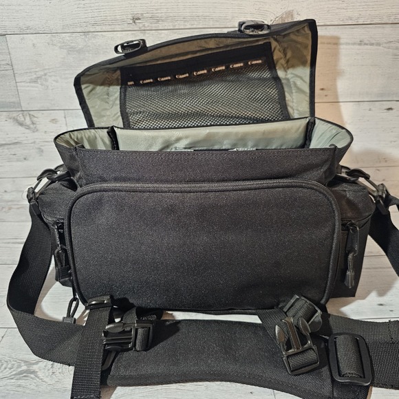 Genuine Canon Deluxe Camera Bag for EOS Cameras Medium Large Photo Video Gadgets - Picture 6 of 16